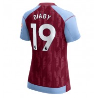 Aston Villa Moussa Diaby #19 Domaci Dres za Ženska 2023-24 Kratak Rukav